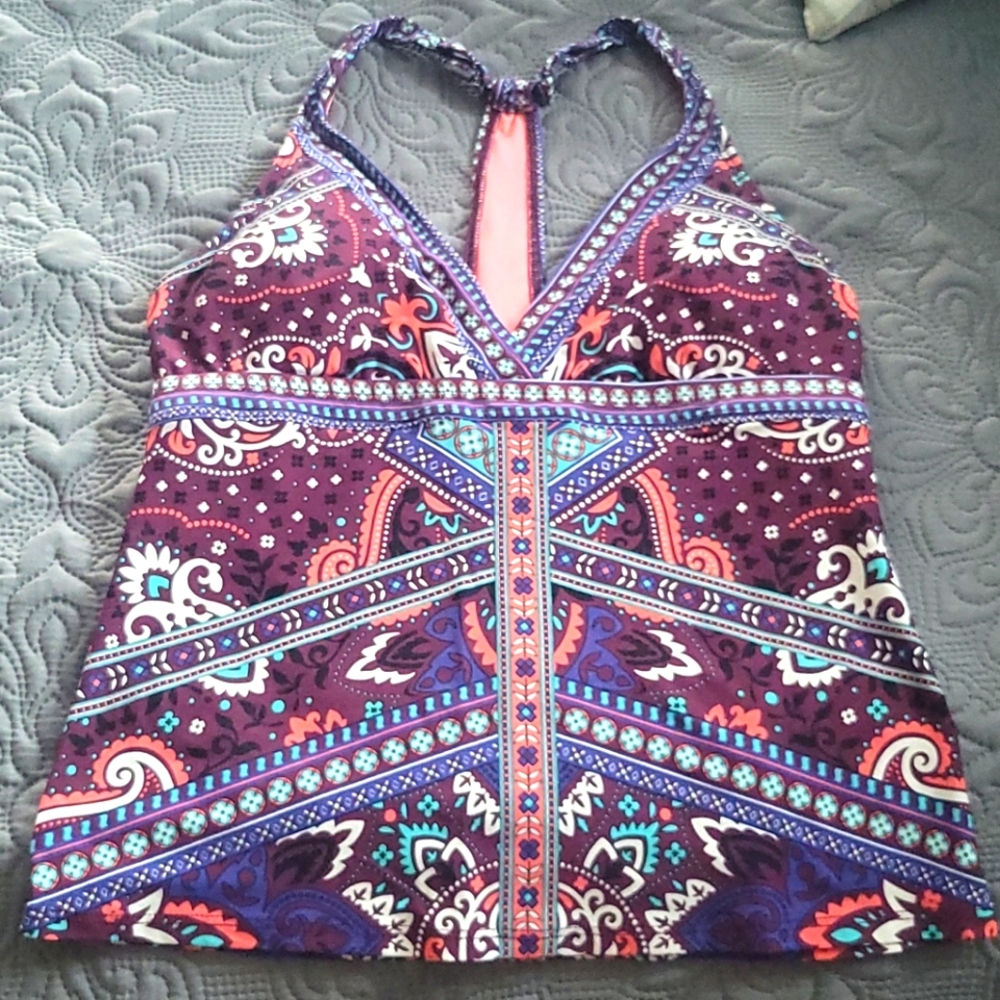 NWOT Swim suit Tanking Top M
